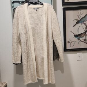 Rachel Cream Textured Cardigan